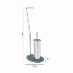 Baliv WC-Bürstengarnitur ST- 6920Chrom Edelstahl -Wenko Verkäufe 4007873421112 VM01 260521