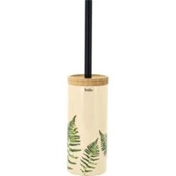 Baliv Moss Green Trend WC-Bürstenhalter Beige Keramik