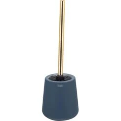 Baliv Dark Wonder Trend WC-Bürstenhalter Keramik Blau-Gold