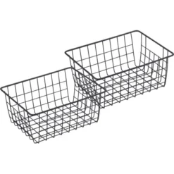 Baliv Dark Wonder Trend Aufbewahrungskörbe Metall Schwarz