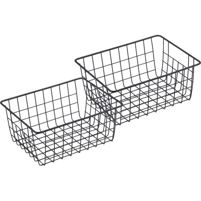 Baliv Dark Wonder Trend Aufbewahrungskörbe Metall Schwarz 1 Baliv Dark Wonder Trend Aufbewahrungskörbe Metall Schwarz