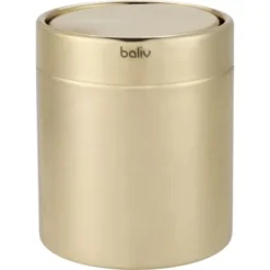 Baliv Dark Wonder Trend Kosmetikeimer 1,25 L Metall Gold