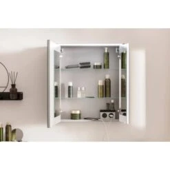 Fackelmann Spiegelschrank DV 60 Cm Nature Oak -Wenko Verkäufe 4008033821896 3254 04