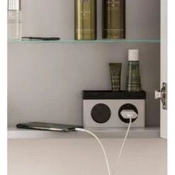 Fackelmann Spiegelschrank DV 60 Cm Nature Oak -Wenko Verkäufe 4008033821896 3254 06