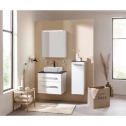 Fackelmann Spiegelschrank Oxford 60,2 Cm Weiß -Wenko Verkäufe 4008033833820 3254 04