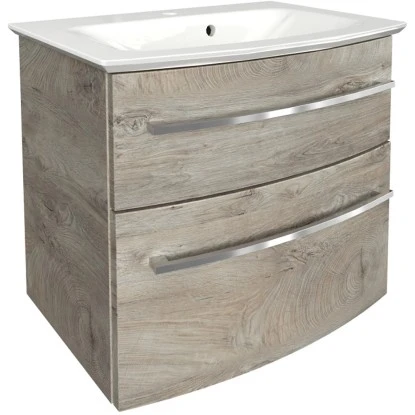 Fackelmann Badmöbel-Set B.Style 2-tlg. 63,2 Cm Nature Oak/Nature Oak 2 Fackelmann Badmöbel-Set B.Style 2-tlg. 63,2 Cm Nature Oak/Nature Oak – Bild 2