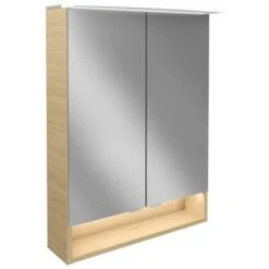 Fackelmann Spiegelschrank B.Style 60 Cm Sandeiche
