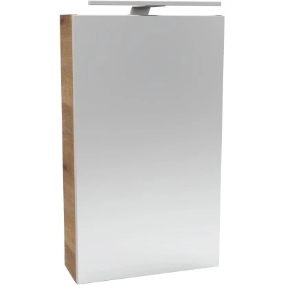 Fackelmann Spiegelschrank SBC 40 Cm Asteiche Links 1 Fackelmann Spiegelschrank SBC 40 Cm Asteiche Links