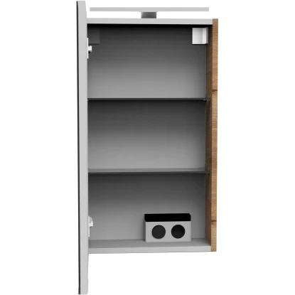 Fackelmann Spiegelschrank SBC 40 Cm Asteiche Links 2 Fackelmann Spiegelschrank SBC 40 Cm Asteiche Links – Bild 2