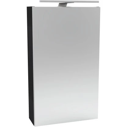 Fackelmann Spiegelschrank SBC 40 Cm Anthrazit Rechts 1 Fackelmann Spiegelschrank SBC 40 Cm Anthrazit Rechts