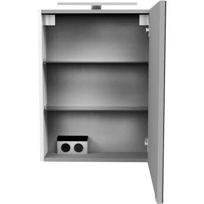 Fackelmann Spiegelschrank SBC 50 Cm Weiß Rechts 2 Fackelmann Spiegelschrank SBC 50 Cm Weiß Rechts – Bild 2