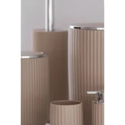 Wenko Schwingdeckeleimer Agropoli L Kosmetikeimer Mit Schwingdeckel 5,5 L Beige -Wenko Verkäufe 4008838354834 1068 07