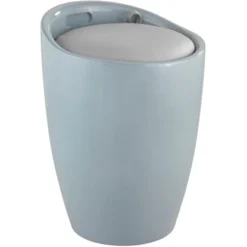 Wenko Badhocker Candy Inkl. Wäschekorb Kunststoff Grau -Wenko Verkäufe 4008838517567 1068 01