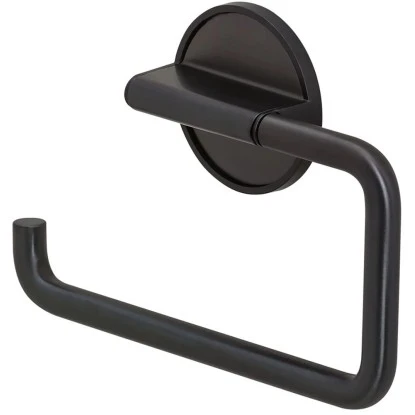 Tiger Toilettenpapierhalter Tune Metall Gebürstet-Schwarz 1 Tiger Toilettenpapierhalter Tune Metall Gebürstet-Schwarz