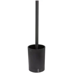 Tiger Toilettenbürste Tune Mit Halter Freistehend Metall Gebürstet-Schwarz