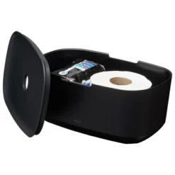 Tiger Tess Aufbewahrungsbox Mit Deckel Freistehend Schwarz / Anthrazit -Wenko Verkäufe 4008911328011 4621 3