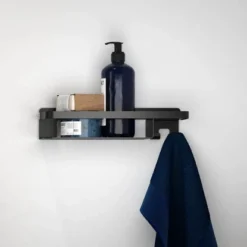 Tiger Caddy Duschkorb Mit Handtuchhaken 32 Cm Schwarz 15 Tiger Caddy Duschkorb Mit Handtuchhaken 32 Cm Schwarz -Wenko Verkäufe 4008911401028 4621 6