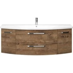 Pelipal Waschtischunterschrank Fokus 4010 Eiche Ribbeck 49,2 Cm X 140 Cm X 46 Cm