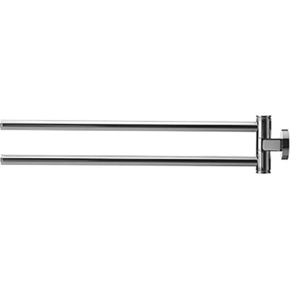 Duravit Handtuchhalter D-Code 44,5 Cm Chrom Zweiarmig Beweglich 1 Duravit Handtuchhalter D-Code 44,5 Cm Chrom Zweiarmig Beweglich