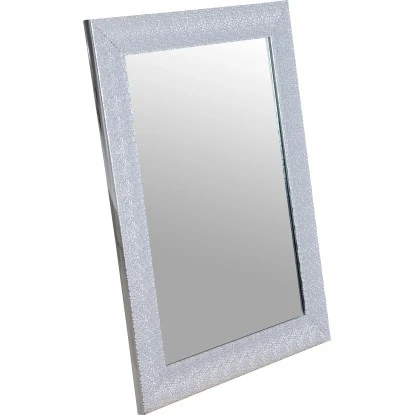 Rahmenspiegel Rosi 55 Cm X 70 Cm Silber 2 Rahmenspiegel Rosi 55 Cm X 70 Cm Silber – Bild 2