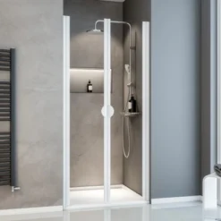 Schulte Sunny Pendeltür In Nische, BxH: 75 X 180 Cm Weiß