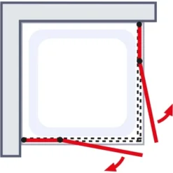 Schulte Eckeinstieg 4-teilig Sunny Alu-Natur Echtglas Klar Hell 192 Cm X 80 Cm 10 Schulte Eckeinstieg 4-teilig Sunny Alu-Natur Echtglas Klar Hell 192 Cm X 80 Cm -Wenko Verkäufe 4060991013799 2053 AI 03