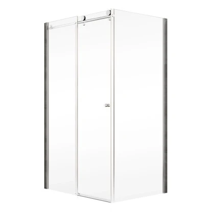 Schulte Schiebetür Festelement Li. U. Seitenwand MasterClass BxTxH 140x80x200 Cm 2 Schulte Schiebetür Festelement Li. U. Seitenwand MasterClass BxTxH 140x80x200 Cm – Bild 2