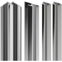 Schulte ExpressPlus Profilset DecoDesign Für Duschrückwände Chromoptik