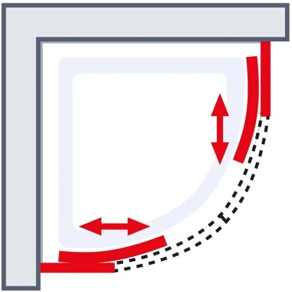 Schulte ExpressPlus Runddusche Kristall/Trend Inkl. Duschwanne 80x80cm 6 Schulte ExpressPlus Runddusche Kristall/Trend Inkl. Duschwanne 80x80cm – Bild 6