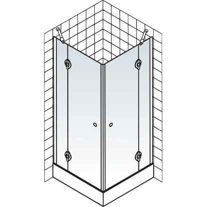 Schulte ExpressPlus Eckeinstieg 4-tlg. MasterClass Chromoptik 79,2-81,2x200cm 5 Schulte ExpressPlus Eckeinstieg 4-tlg. MasterClass Chromoptik 79,2-81,2x200cm – Bild 5
