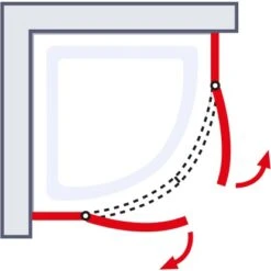 Schulte ExpressPlus Runddusche Garant 4-tlg. Alu-Natur Radius 55cm 10 Schulte ExpressPlus Runddusche Garant 4-tlg. Alu-Natur Radius 55cm -Wenko Verkäufe 4060991038679 2053 6