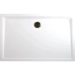 Schulte ExpressPlus Duschwanne Rechteck Extraflach Alpinweiß 75 X 90 Cm