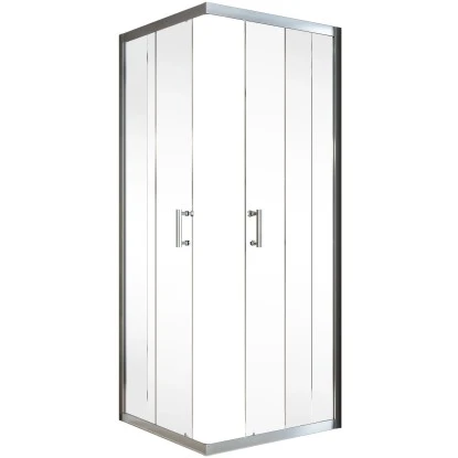 Schulte ExpressPlus Eckeinstieg Sunny Sicherheitsglas Chromoptik 190x80cm 2 Schulte ExpressPlus Eckeinstieg Sunny Sicherheitsglas Chromoptik 190x80cm – Bild 2