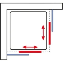 Schulte ExpressPlus Eckeinstieg Sunny Sicherheitsglas Chromoptik 190x80cm 14 Schulte ExpressPlus Eckeinstieg Sunny Sicherheitsglas Chromoptik 190x80cm -Wenko Verkäufe 4060991050411 2053 6