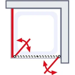 Schulte ExpressPlus Set Duschkabine Pendeltür Garant Mit Duschwanne 200x80cm 16 Schulte ExpressPlus Set Duschkabine Pendeltür Garant Mit Duschwanne 200x80cm -Wenko Verkäufe 4060991056017 2053 6