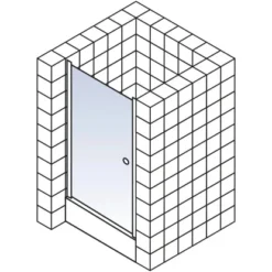 Schulte ExpressPlus Drehtür In Nische Garant Chromoptik Links 200x80cm 16 Schulte ExpressPlus Drehtür In Nische Garant Chromoptik Links 200x80cm -Wenko Verkäufe 4060991056109 2053 5