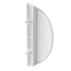 Schulte Sunny Drehtür Mit Verkürzter Seitenwand Echtglas Klar Alpinweiß -Wenko Verkäufe 4060991064180 3