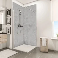 Schulte ExpressPlus DecoDesign Duschrückwand Dekor Stein Grau Hell 255 X 150 Cm -Wenko Verkäufe 4060991068034 Bild03