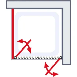 Schulte ExpressPlus Pendeltür Und Seitenwand Garant 2.0 Alu-Natur 200 Cm X 80 Cm 8 Schulte ExpressPlus Pendeltür Und Seitenwand Garant 2.0 Alu-Natur 200 Cm X 80 Cm -Wenko Verkäufe 4060991076190 2053 AI 01