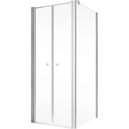 Schulte ExpressPlus Pendeltür Und Seitenwand Garant 2.0 Alu-Natur 200 Cm X 80 Cm 2 Schulte ExpressPlus Pendeltür Und Seitenwand Garant 2.0 Alu-Natur 200 Cm X 80 Cm – Bild 2