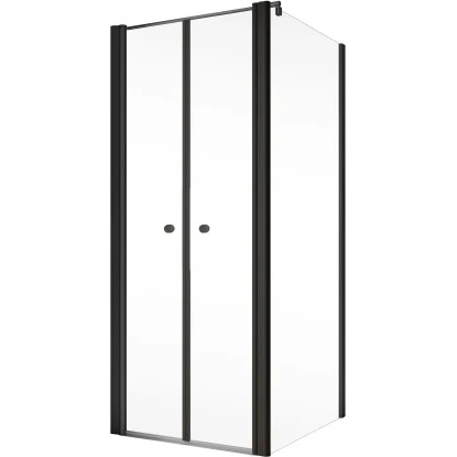 Schulte ExpressPlus Pendeltür Und Seitenwand Garant 2.0 Mattschwarz 200 X 80 Cm 2 Schulte ExpressPlus Pendeltür Und Seitenwand Garant 2.0 Mattschwarz 200 X 80 Cm – Bild 2