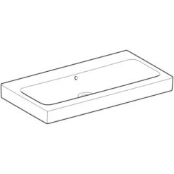 Geberit Waschbecken ICon 90 Cm Mit Überlauf KeraTect -Wenko Verkäufe 4123 124093600 Perspective