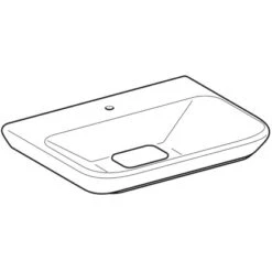 Geberit Waschbecken MyDay 65 Cm Weiß KeraTect 5 Geberit Waschbecken MyDay 65 Cm Weiß KeraTect -Wenko Verkäufe 4123 125465600 Perspective