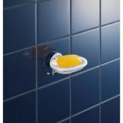 Wenko Vacuum-Loc Wand Seifenablage Milazzo Chrom-Weiß -Wenko Verkäufe 417828 1068 picture 5