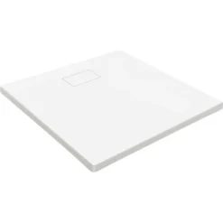 Baliv Duschwanne DW-90.100E SMC Kunststoff In Steinoptik 90 Cm X 90 Cm Weiß