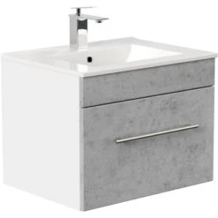 Posseik Waschplatz Viva 60 Cm Beton -Wenko Verkäufe 4251461507195 3