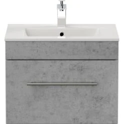 Posseik Waschplatz Viva 60 Cm Beton -Wenko Verkäufe 4251461507195 8