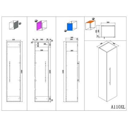 Posseik Badmöbel-Set Homeline 60 Cm Anthrazit Seidenglanz 5-teilig 13 Posseik Badmöbel-Set Homeline 60 Cm Anthrazit Seidenglanz 5-teilig – Bild 13