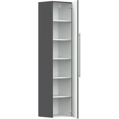 Posseik Badmöbel-Set Homeline 60 Cm Anthrazit Seidenglanz 5-teilig 5 Posseik Badmöbel-Set Homeline 60 Cm Anthrazit Seidenglanz 5-teilig – Bild 5