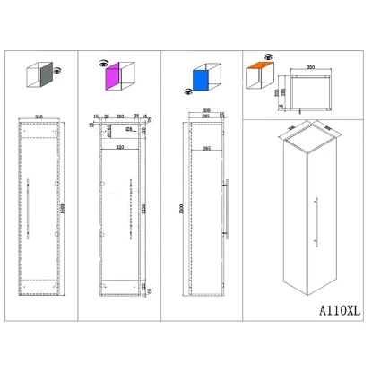 Posseik Badmöbelset Argos Anthrazit Seidenglanz Inkl. LED Spiegel Mit Touch-Funk 10 Posseik Badmöbelset Argos Anthrazit Seidenglanz Inkl. LED Spiegel Mit Touch-Funk – Bild 10
